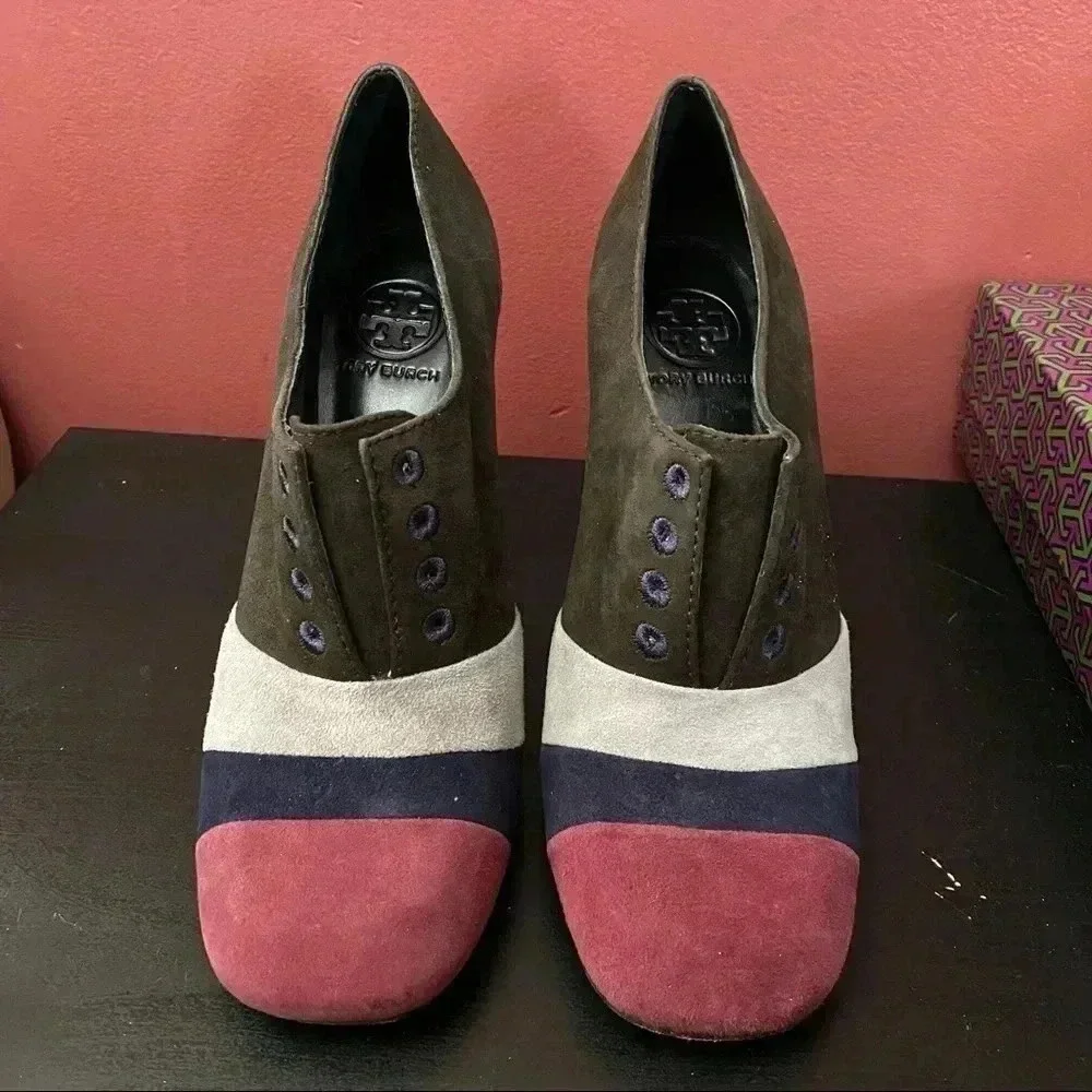 Tory Burch Multicolor Block Heels